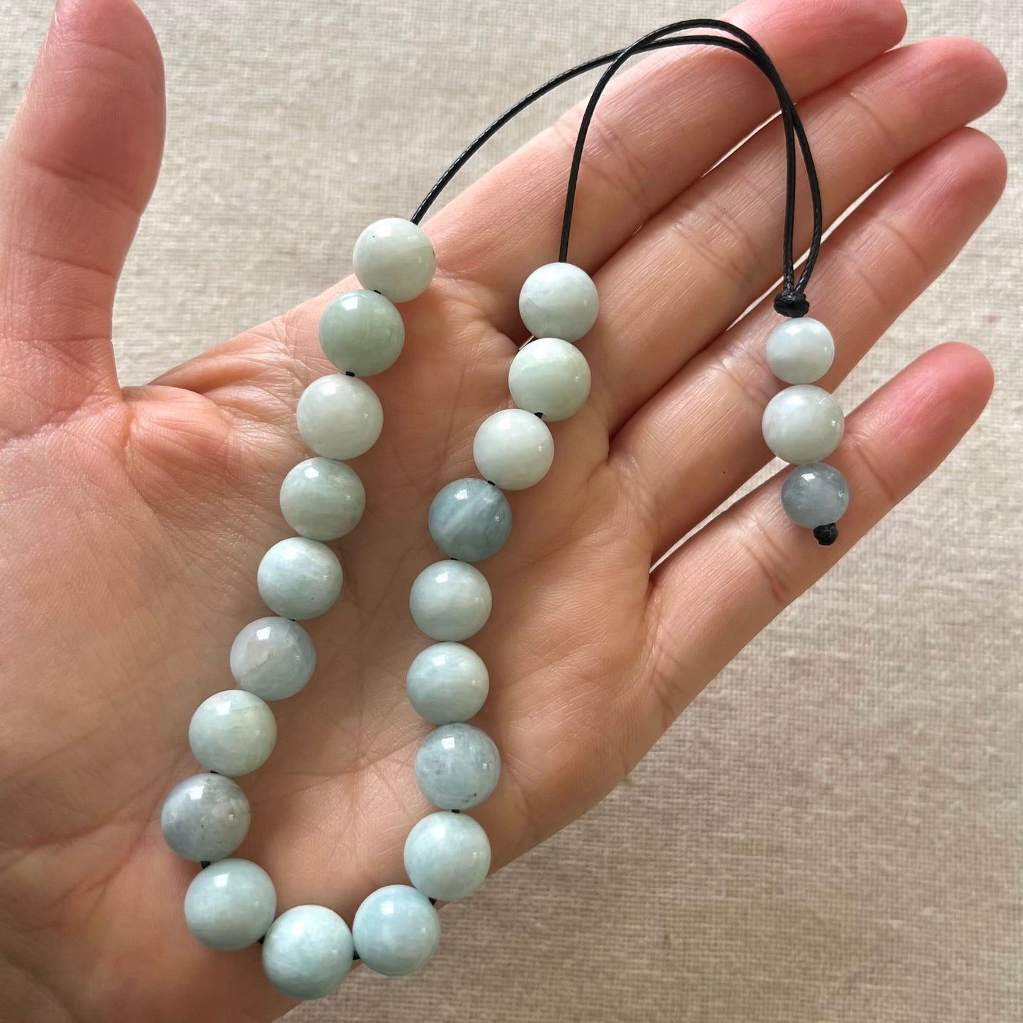 Komboloi Worry Beads - Aquamarine