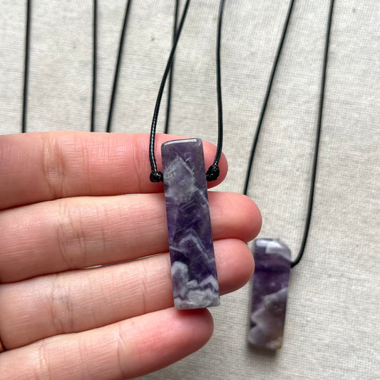Rock Pendant - Amethyst