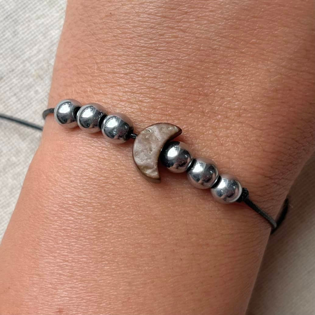 Moon Energy Hematite Bracelet