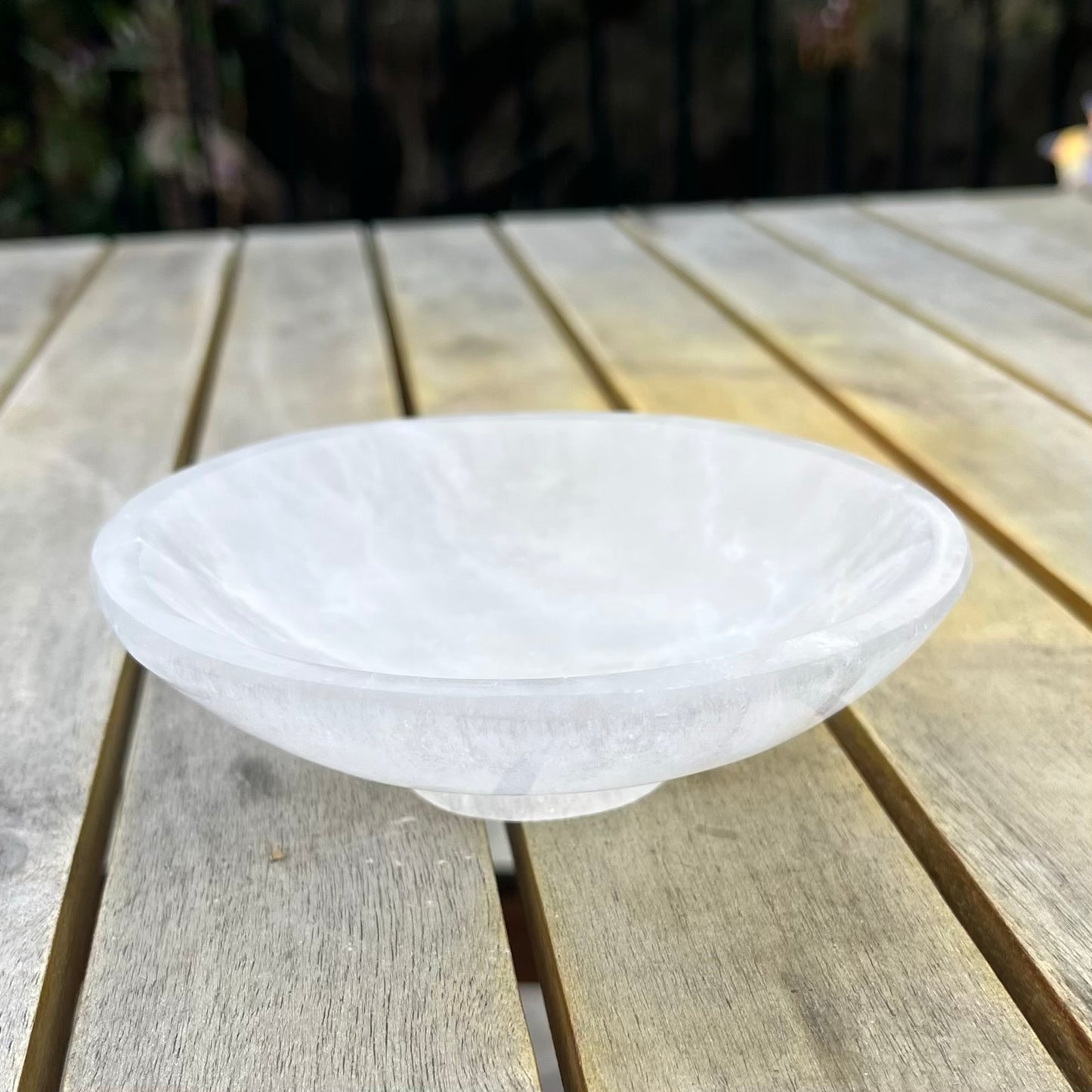 Selenite Medium Cleansing Bowl - High Vibe, Protection, Spiritual Connection