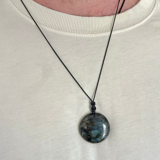 Labradorite Pendant - ONE OF A KIND