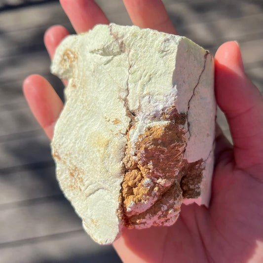 Lemon Chrysoprase Large Raw Crystal - Optimism, Self Acceptance