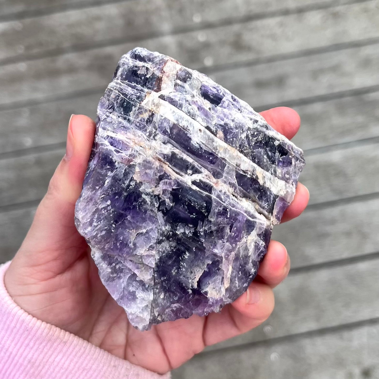 Amethyst Raw Crystal - Calming, Protective, Balancing