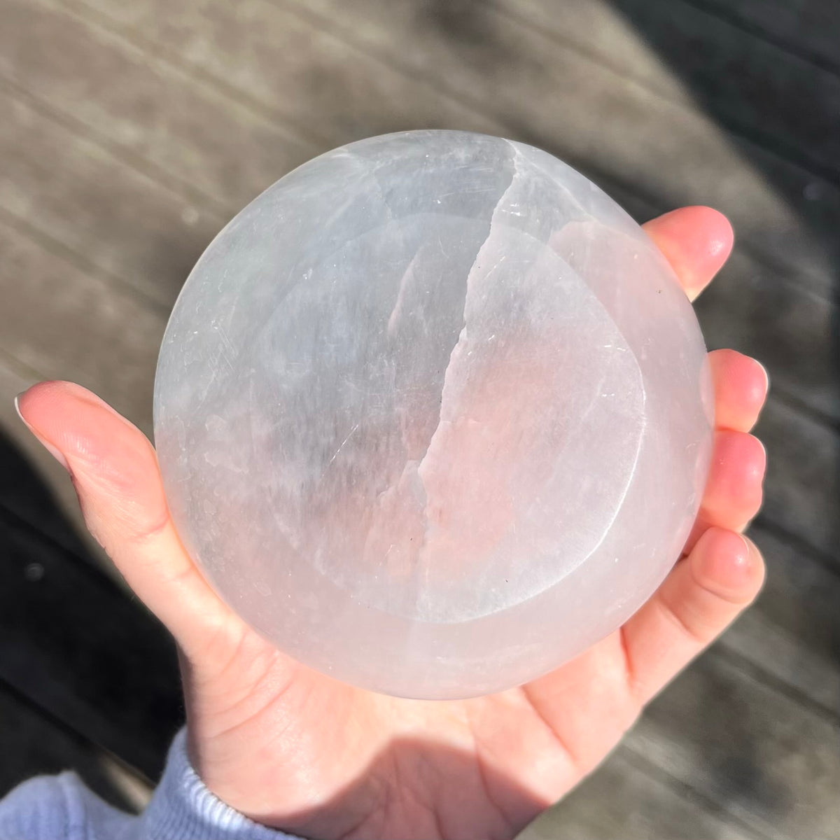 Selenite Large Bowl - High Vibe, Spiritual Connection