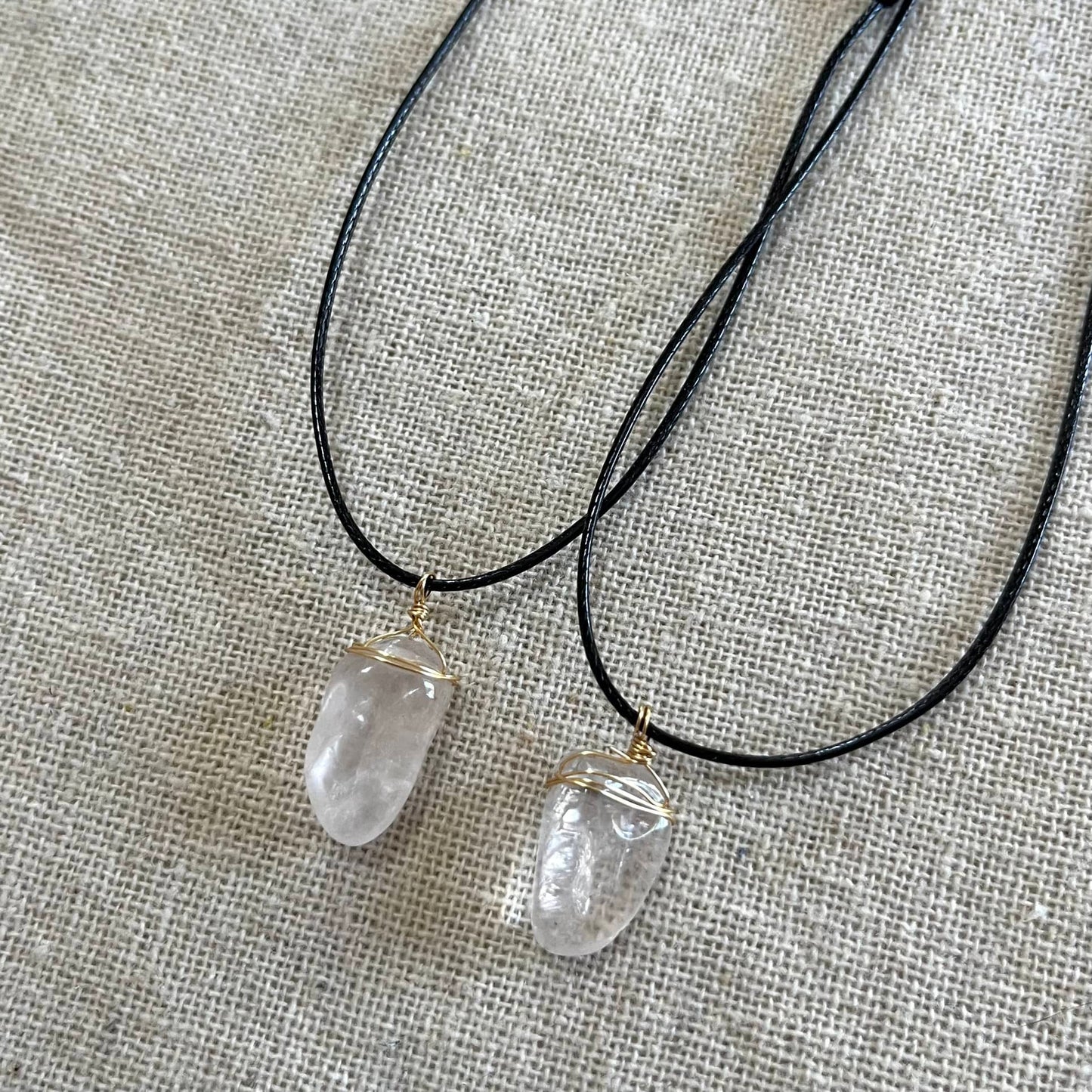 Oracle Pendant - Clear Quartz