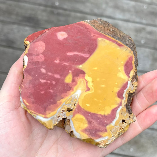 Mookaite Medium Slab Crystal - Inner Strengh, Motivation