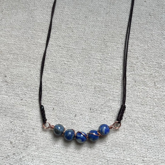 Ancient Wisdom Necklace - Lapis Lazuli