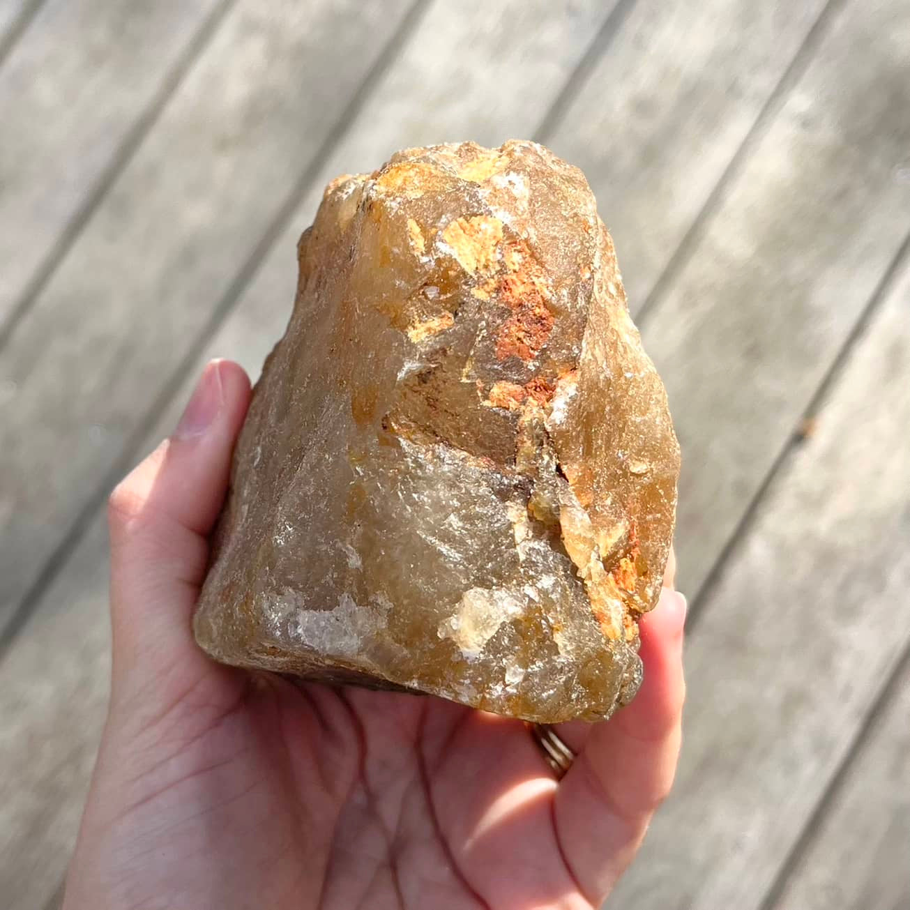 Citrine Raw Crystal - Large