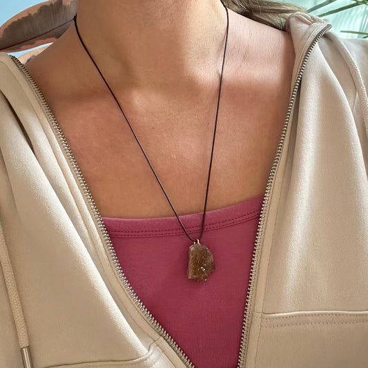 Abundance Pendant - Citrine