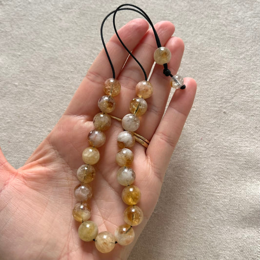 Komboloi Worry Beads - Citrine
