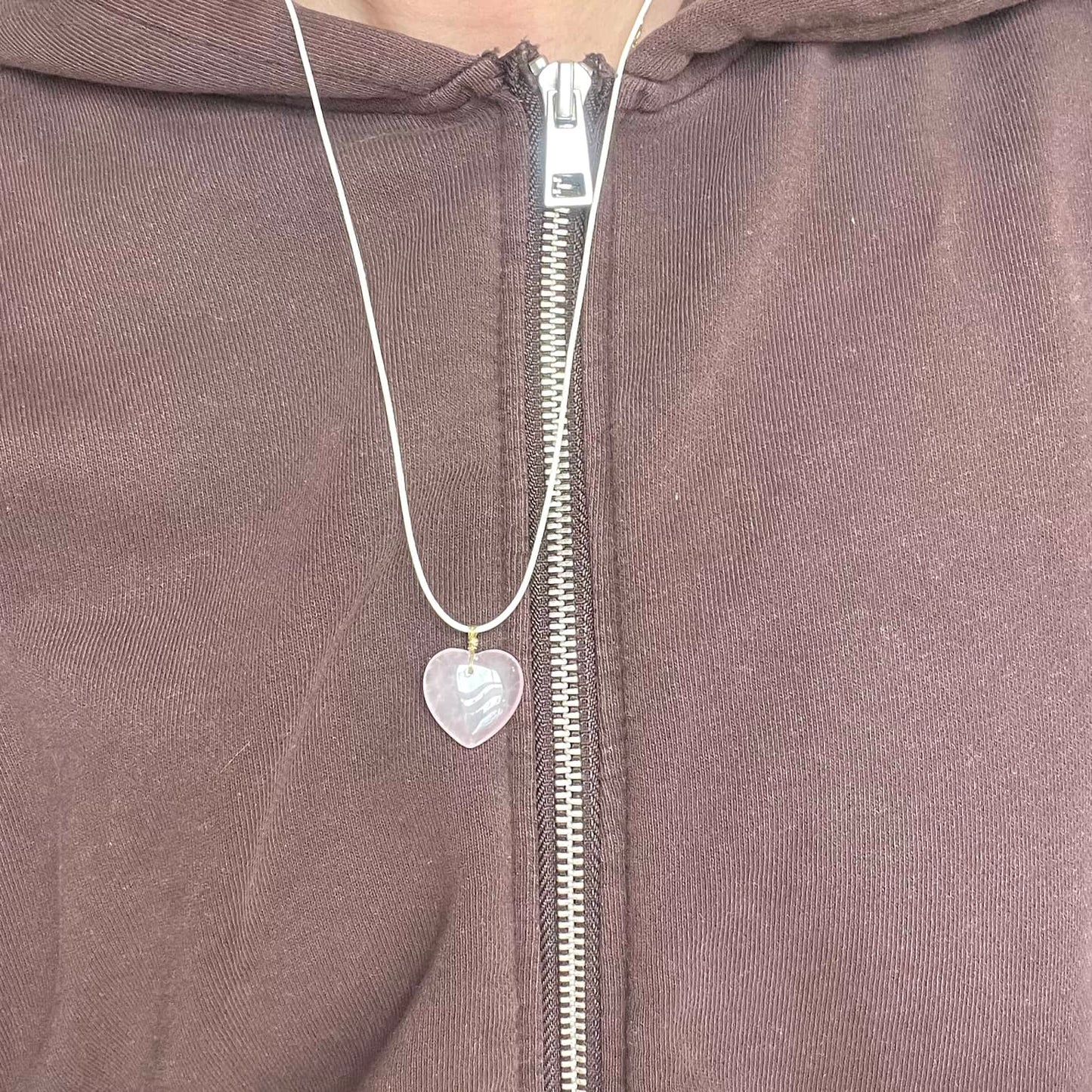 Self Love Pendant - Rose Quartz