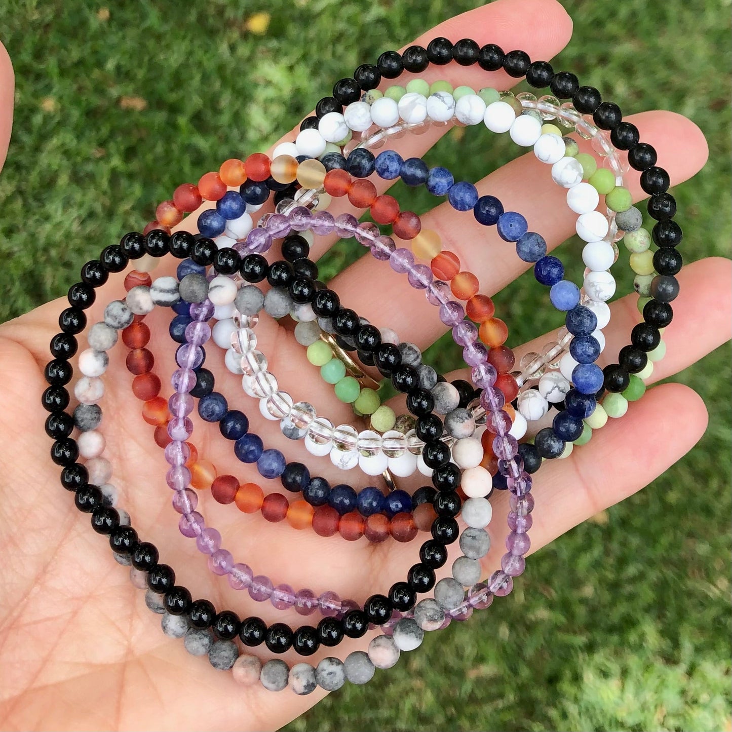 Amethyst Bracelet - Lithos Crystals