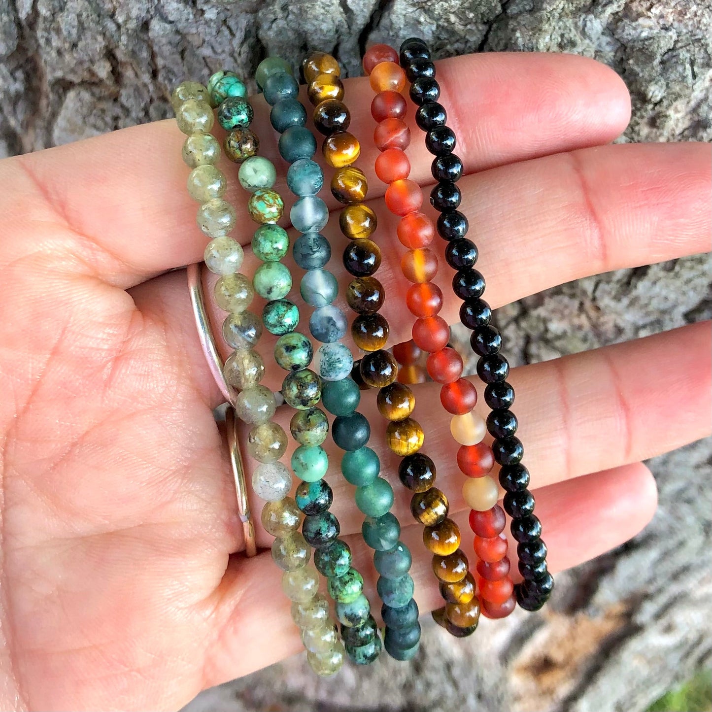 Carnelian Bracelet - Lithos Crystals