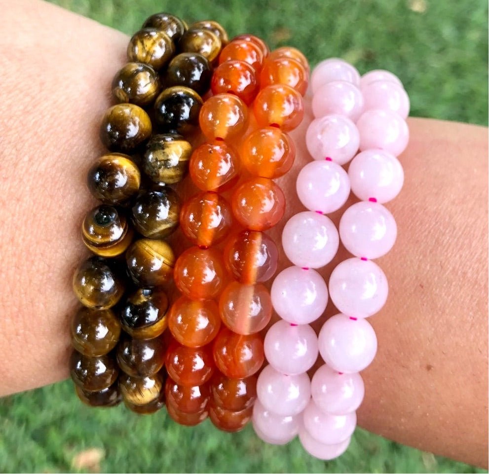 Carnelian Bracelet - Lithos Crystals