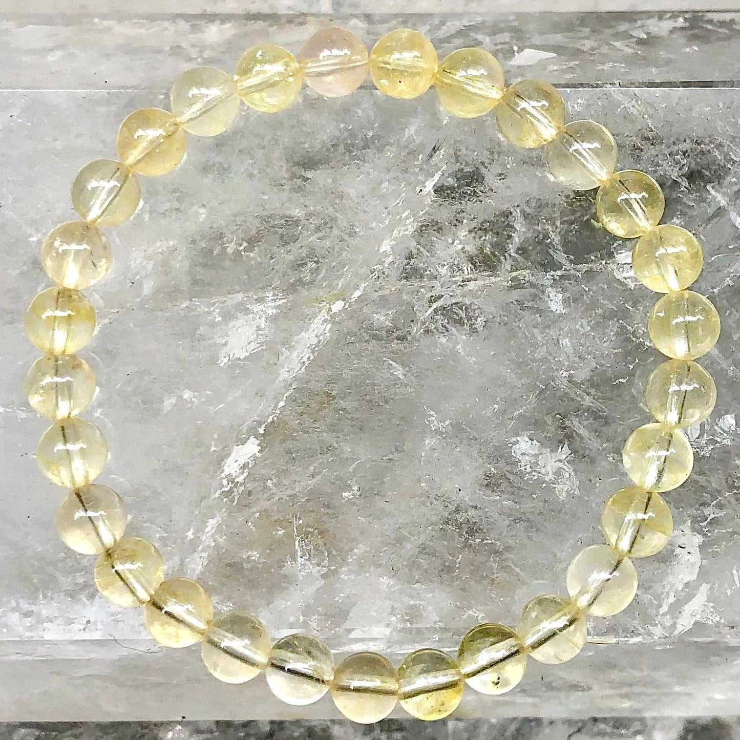 Citrine Bracelet - Lithos Crystals