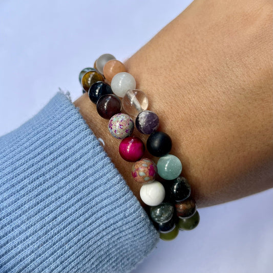 Crystal Mix Bracelet - Lithos Crystals