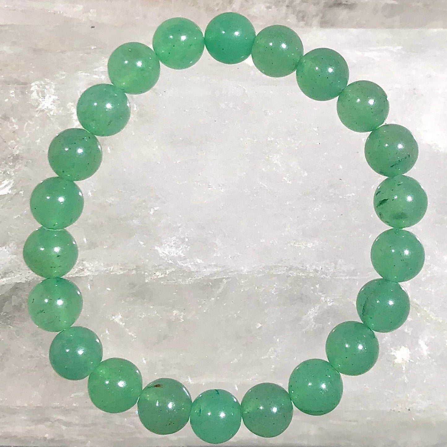 Green Aventurine Bracelet - Lithos Crystals