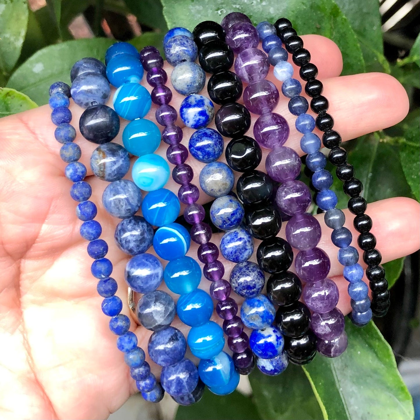 Lapis Lazuli Bracelet - Lithos Crystals