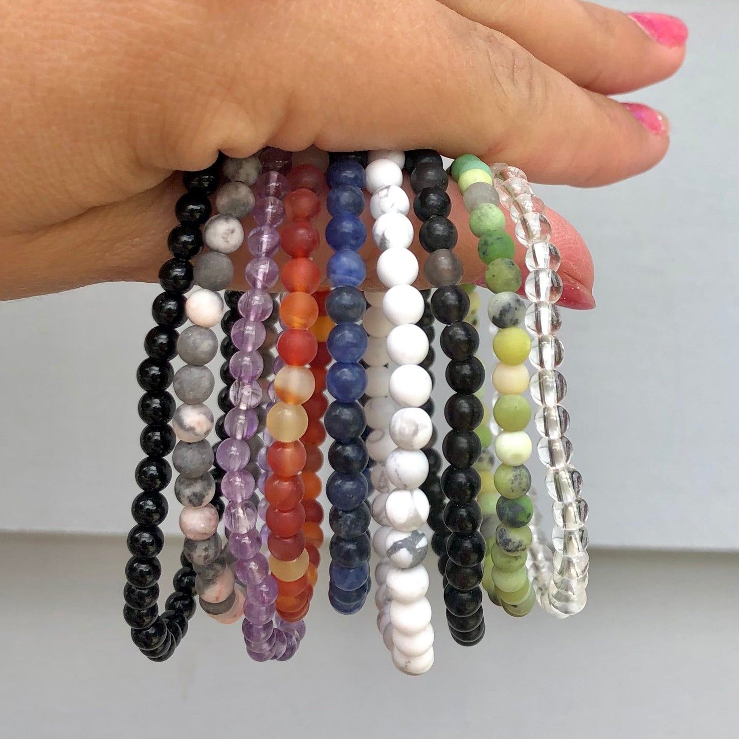 Obsidian Bracelet - Lithos Crystals