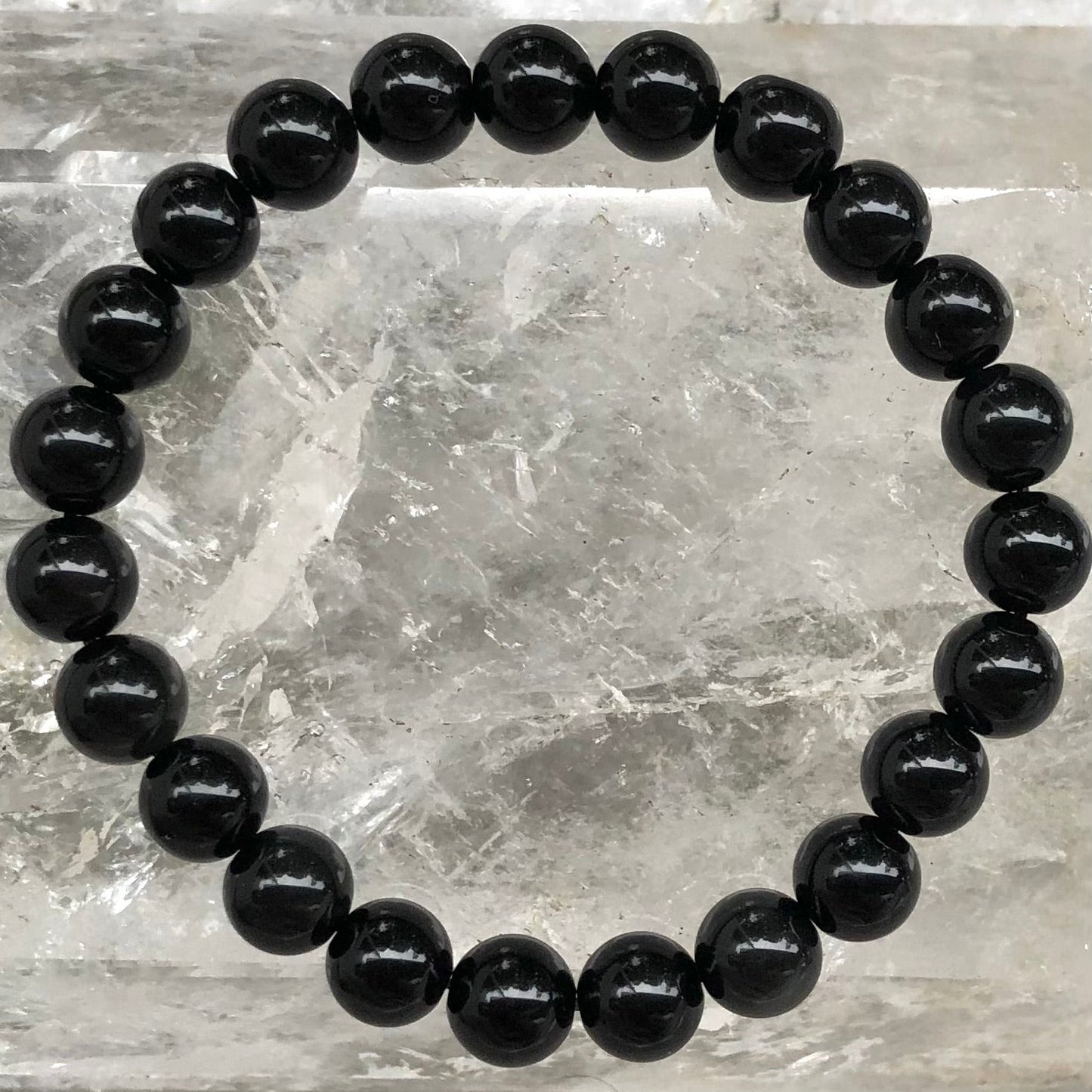 Obsidian Bracelet - Lithos Crystals