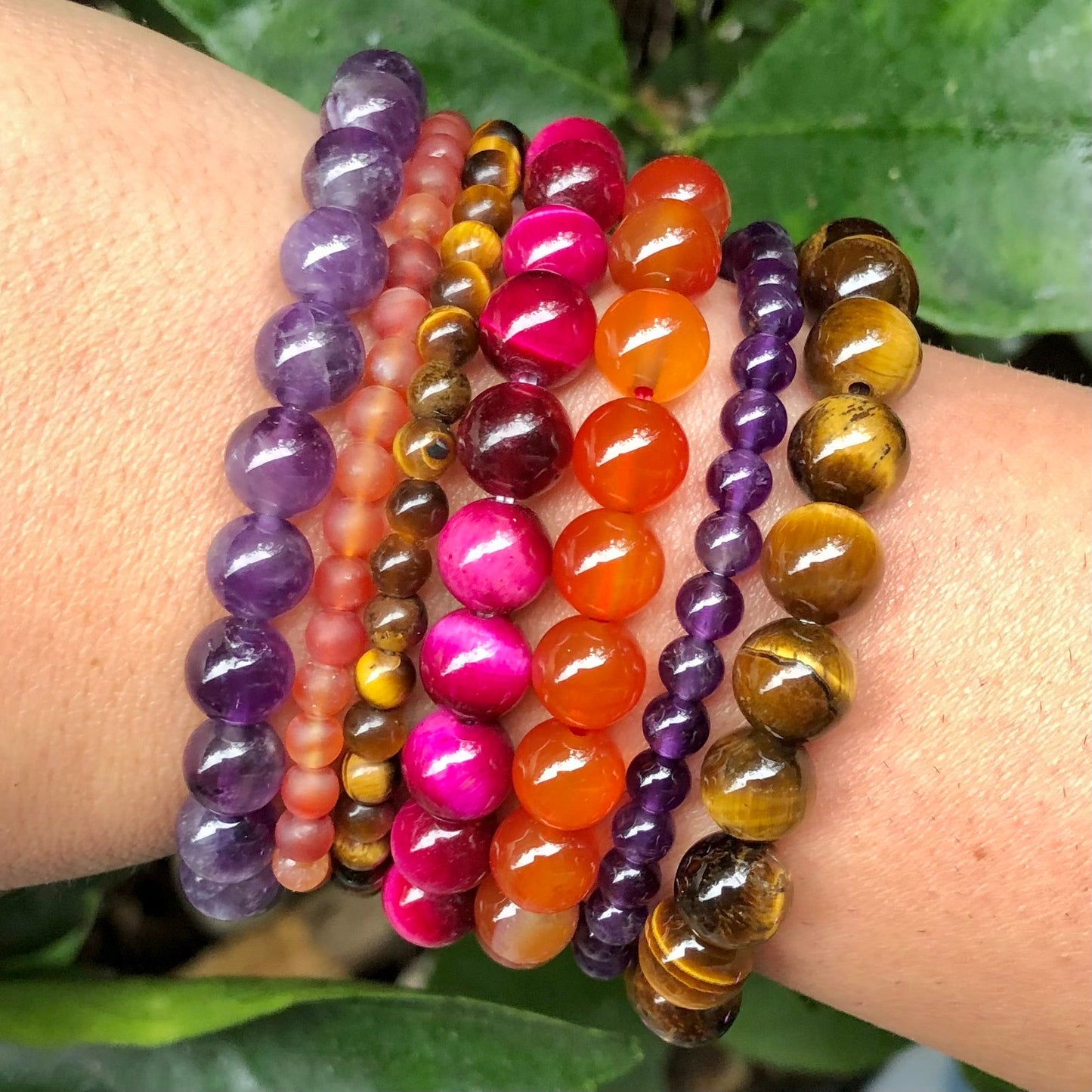 Tiger Eye Bracelet - Lithos Crystals