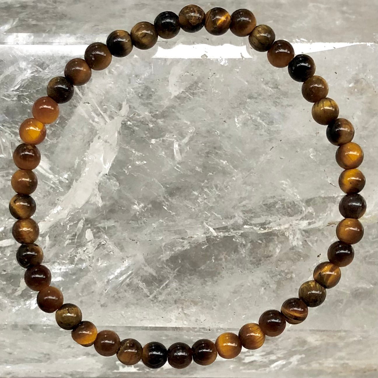 Tiger Eye Bracelet - Lithos Crystals