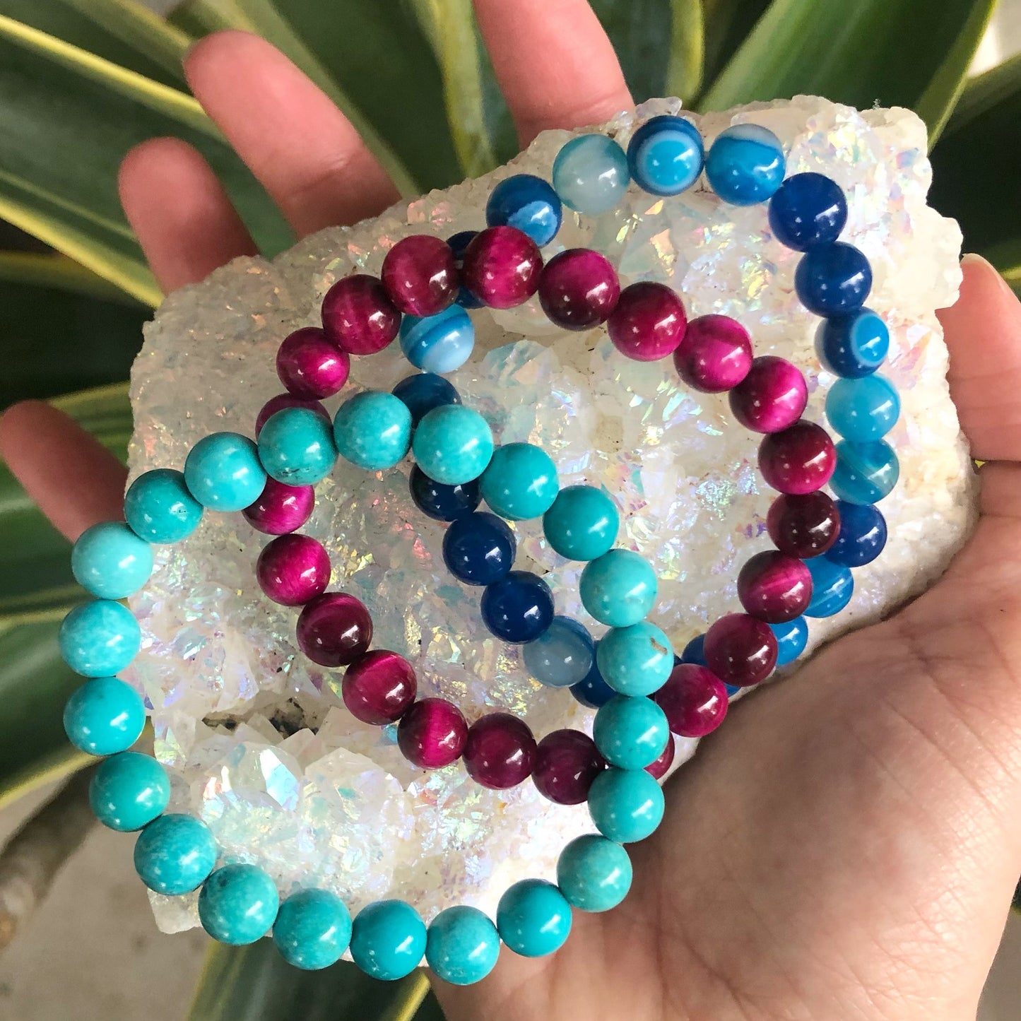 Turquoise Bracelet - Lithos Crystals