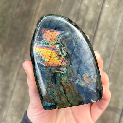 Labradorite Large Freeform Crystal - Intuition, Transformation