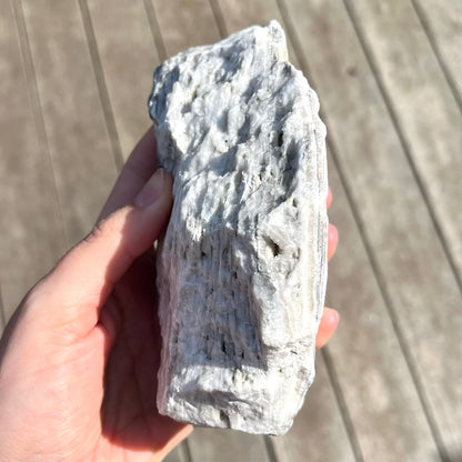 Zebra Calcite Large Raw Crystal – Motivation, Harmony
