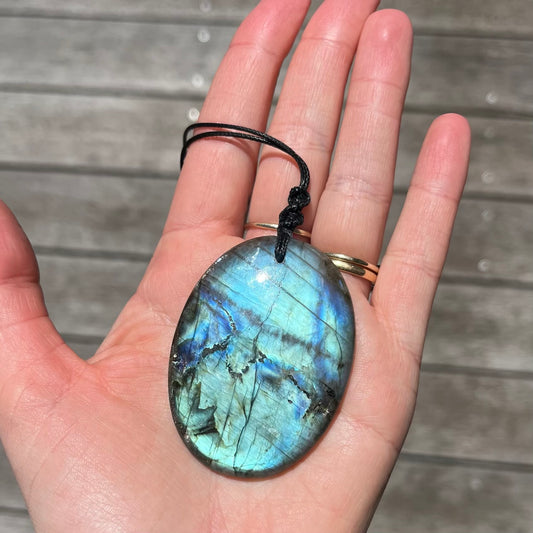 Labradorite Pendant - ONE OF A KIND