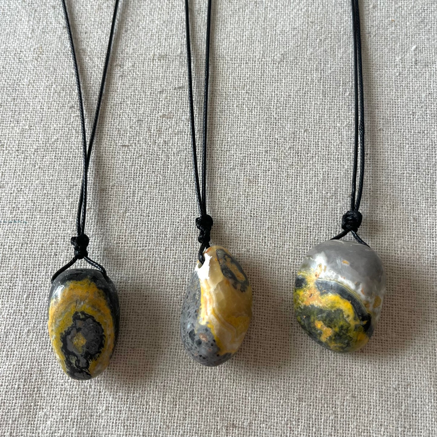 Bumblebee Jasper Pendant - ONE OF A KIND