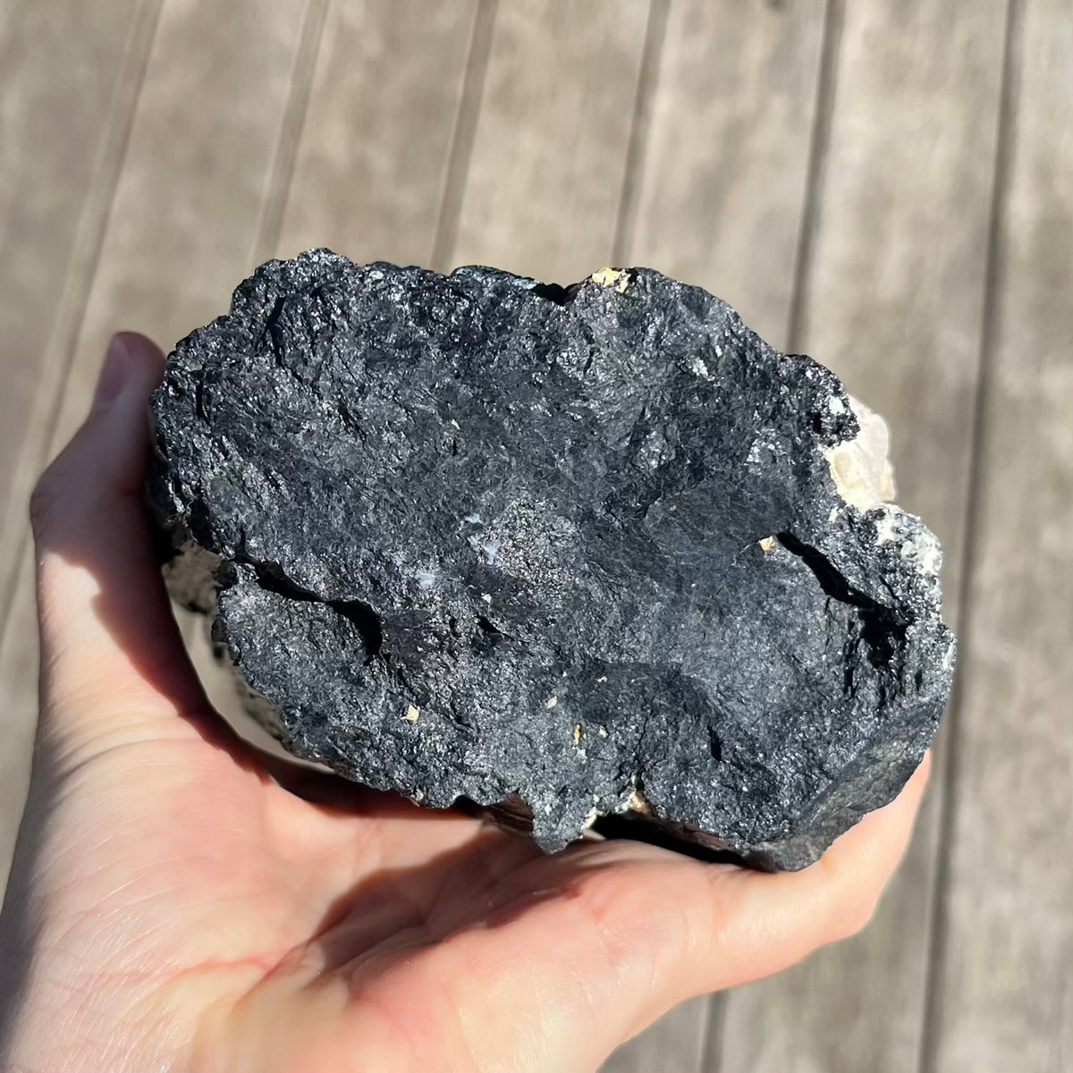 Black Tourmaline XXL Raw Crystal - Protection