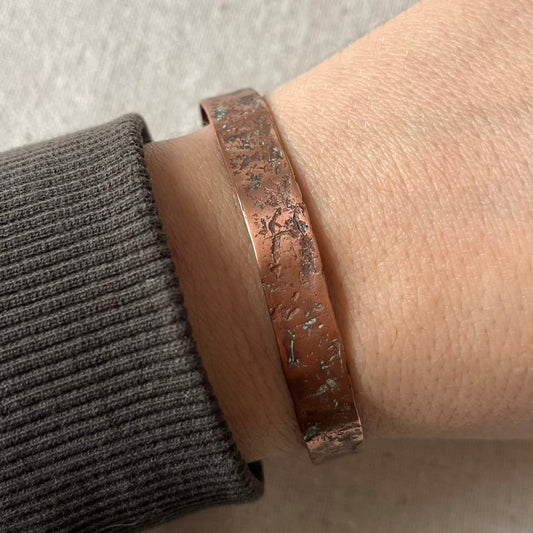 Copper Cuff Bracelet - Energy, Vitality, Balance