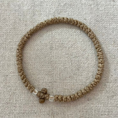 Komboskini Bracelet - Beige