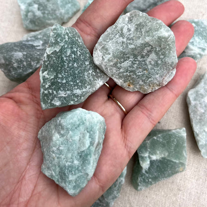 Green Aventurine Raw Crystal - Small