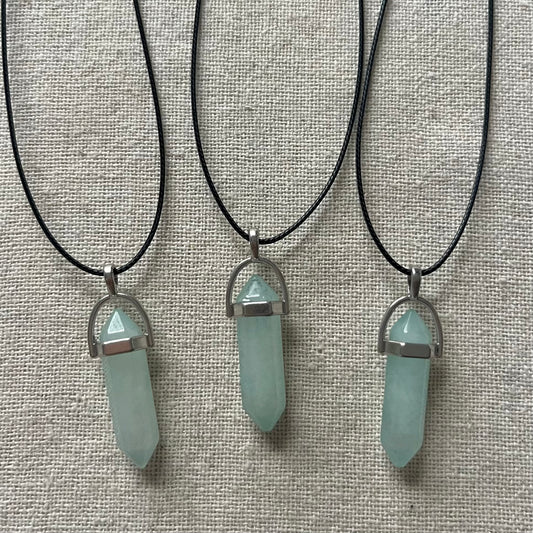 Energy Point Pendant - Jade