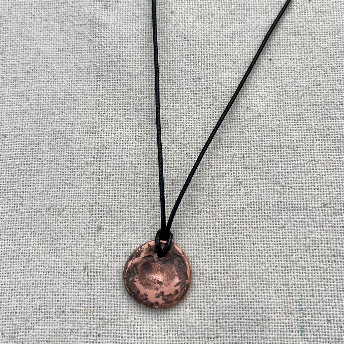 Copper Round Pendant - Creativity, Motivation