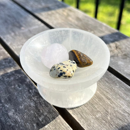 Selenite Mini Bowl - High Vibe, Spiritual Connection