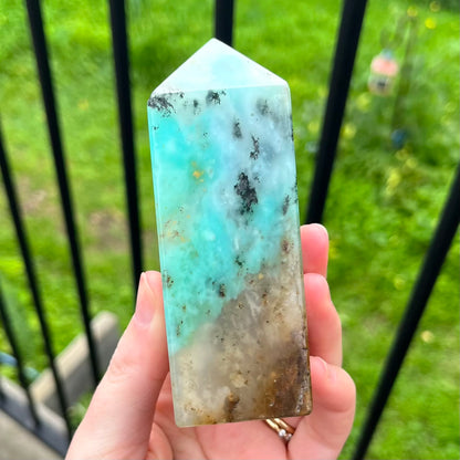Phoenix Stone Large Tower Crystal - Transformation, Creativity