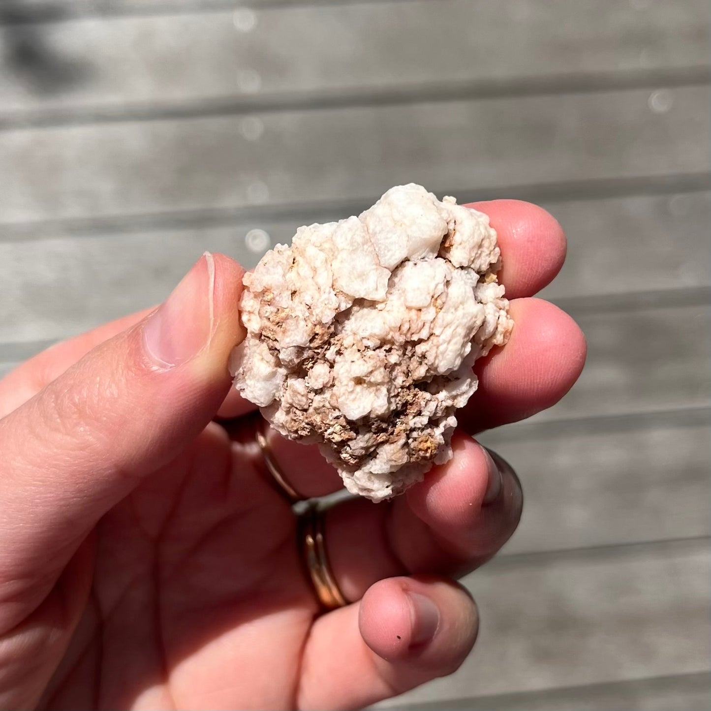 Pink Amethyst Small Geode Crystal - Calming, Protective, Heart-Centred