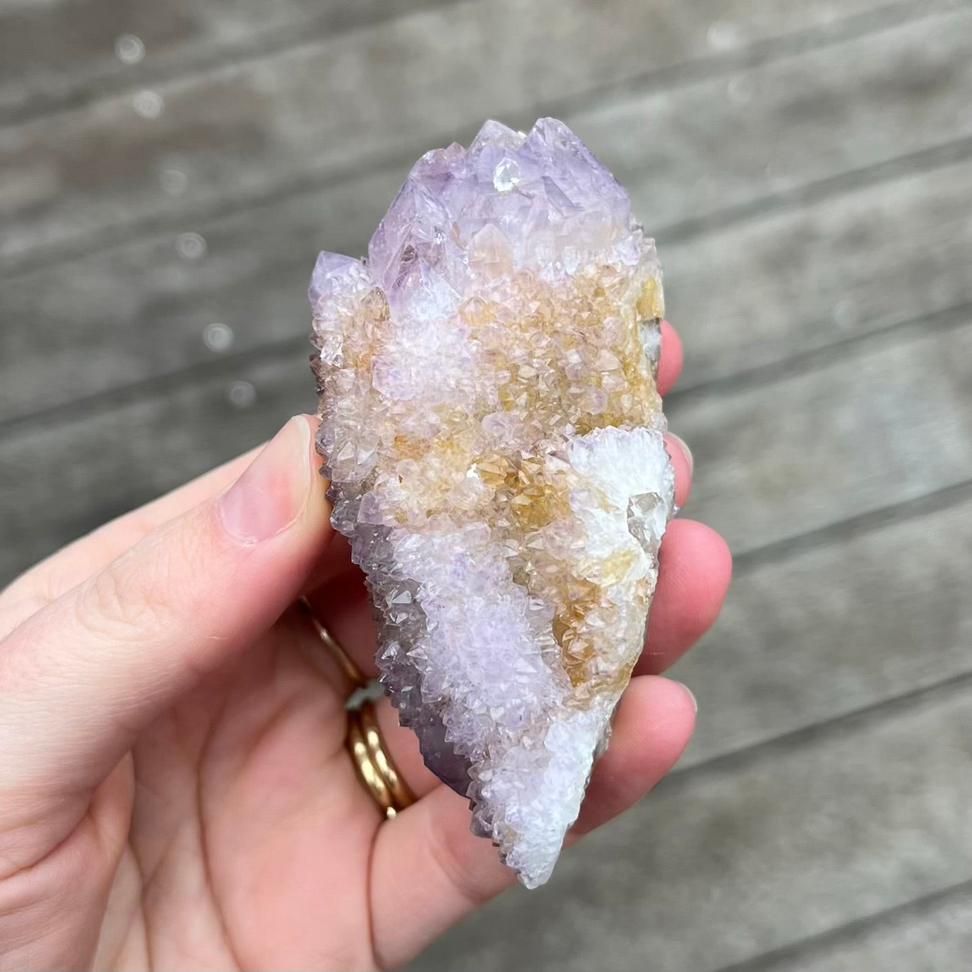 Spirit Quartz Large Crystal Specimen - Spiritual Growth, Harmony