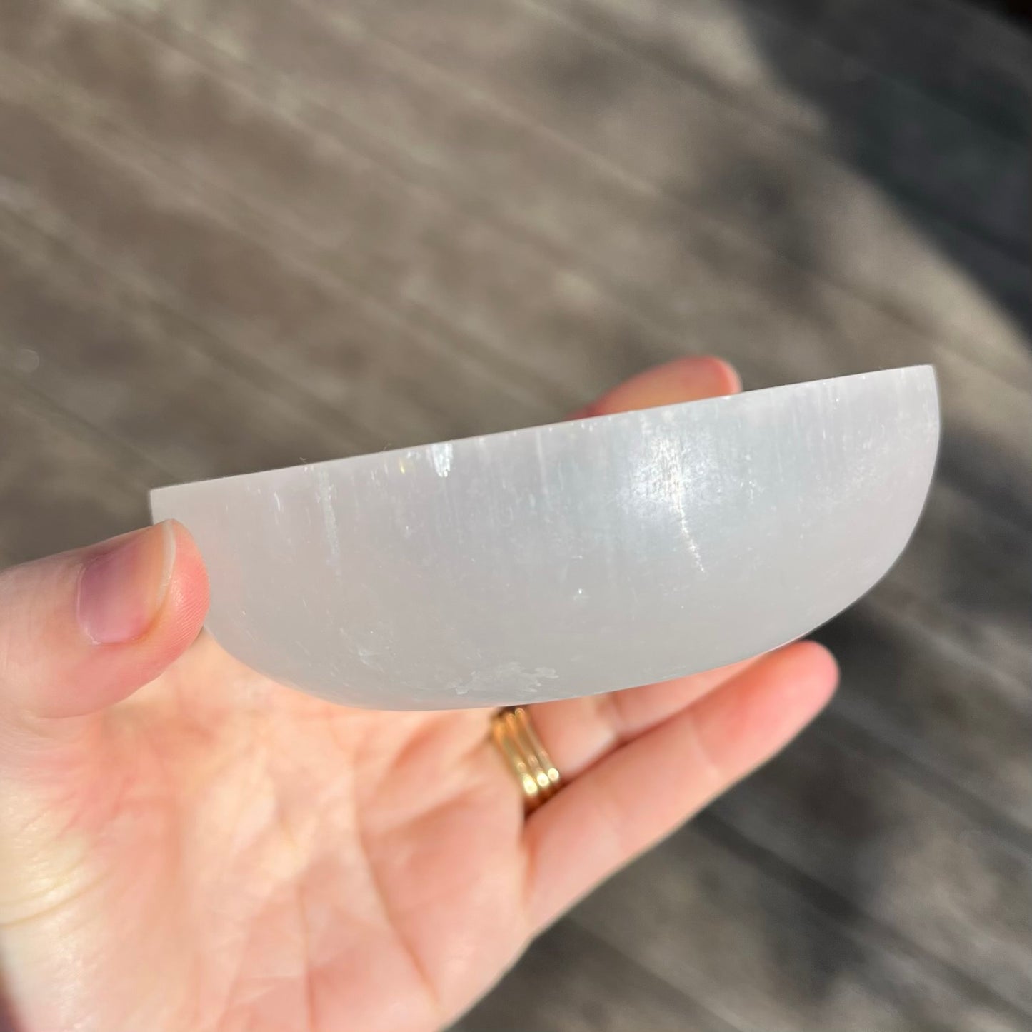 Selenite Large Bowl - High Vibe, Spiritual Connection