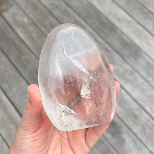 Clear Quartz Small Freeform Crystal - Clarity, Amplification, Healing