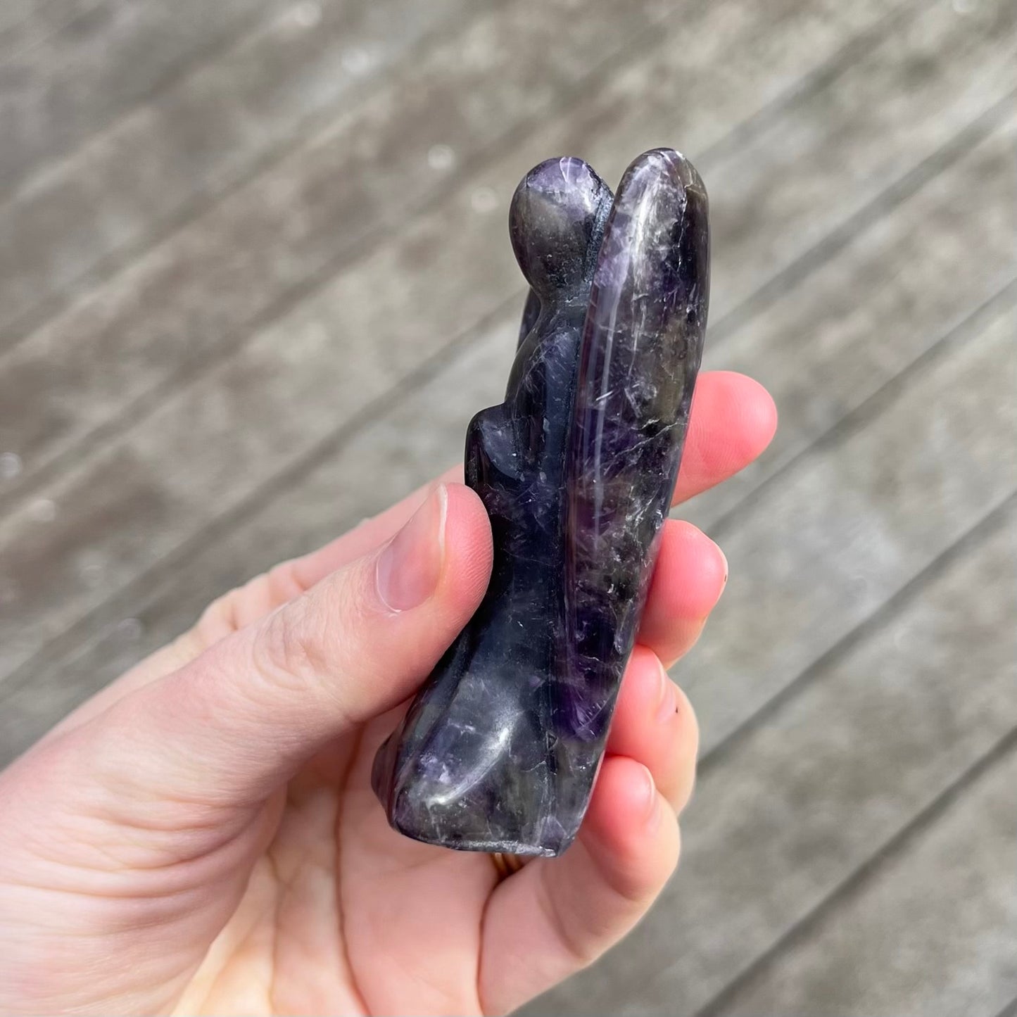 Amethyst Angel Crystal - Spiritual Protection