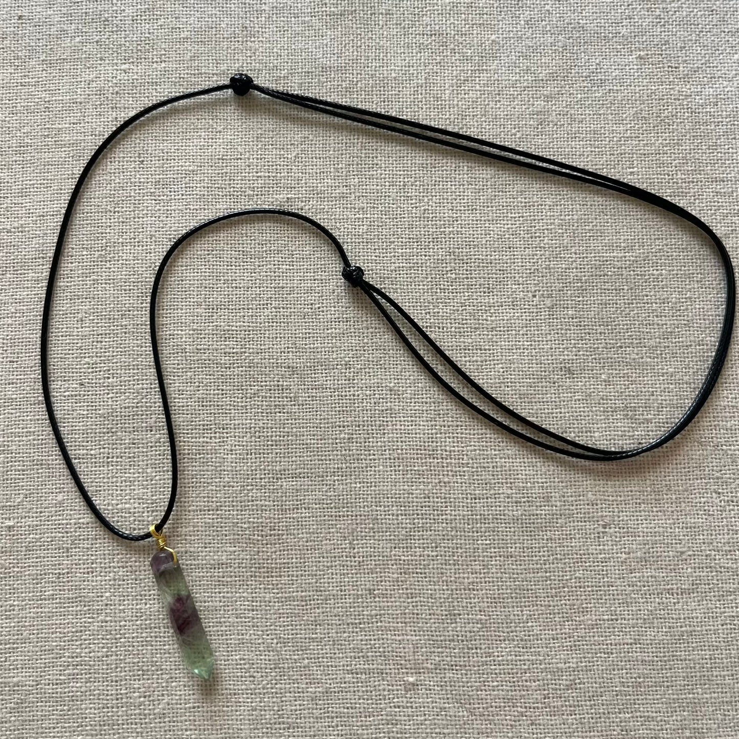 Divine Point Pendant - Fluorite