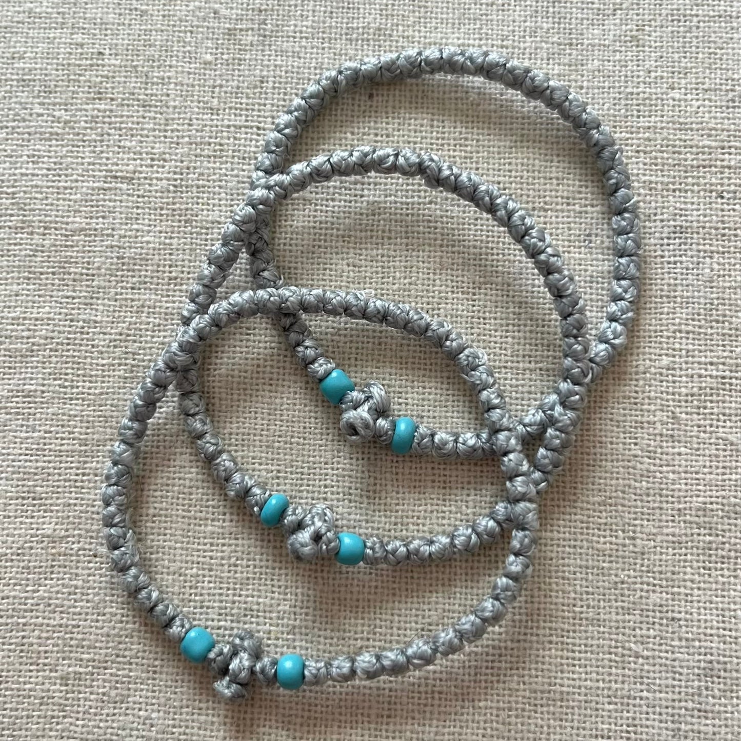 Komboskini Bracelet - Grey