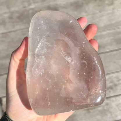 Clear Quartz Large Freeform Crystal - Clarity, Amplification, Healing