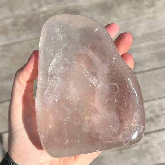 Clear Quartz Large Freeform Crystal - Clarity, Amplification, Healing