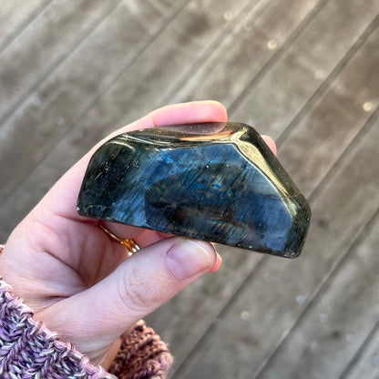 Labradorite Small Freeform Crystal - Intuition, Transformation