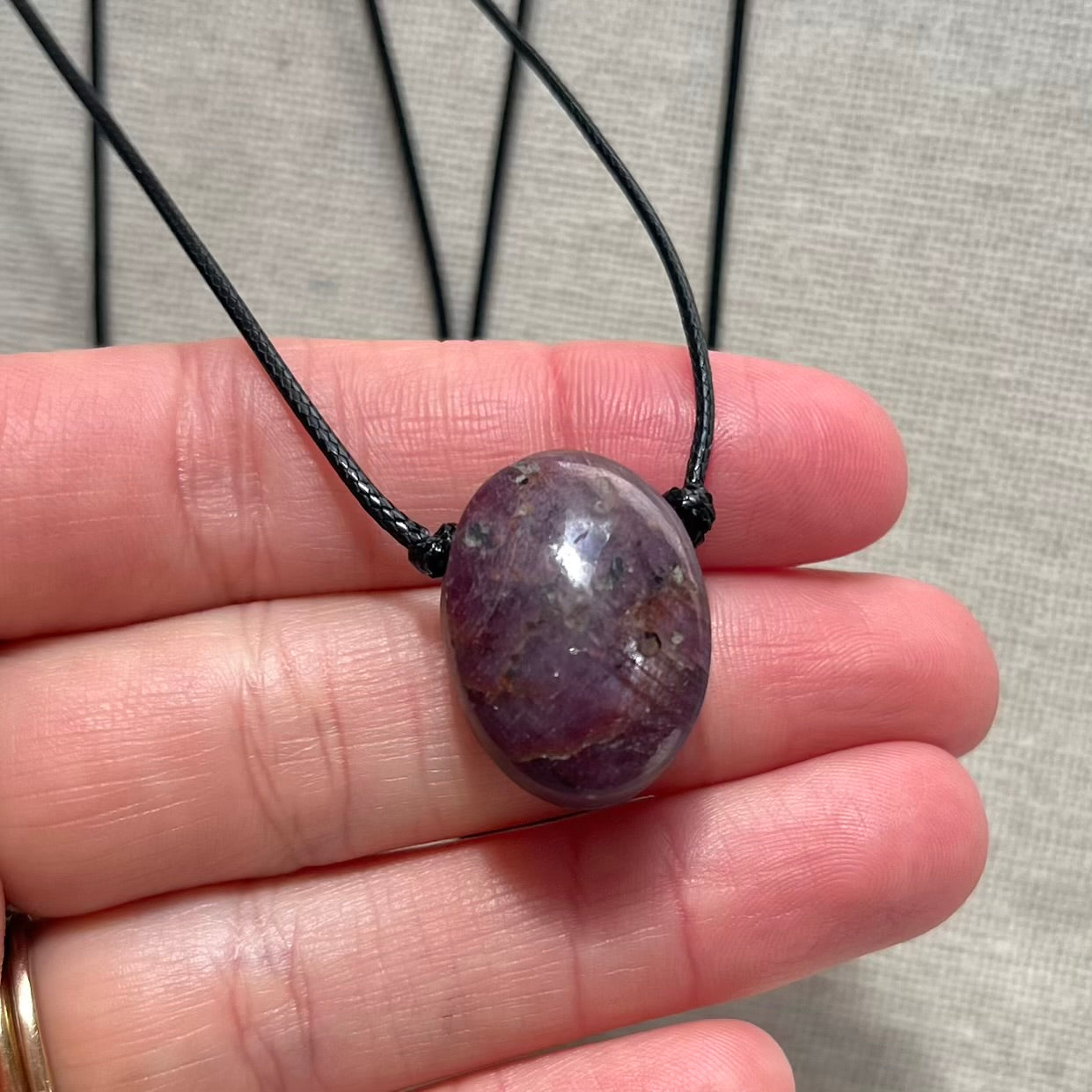 Passion Pendant - Ruby